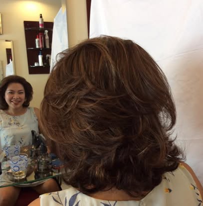 mẫu tóc