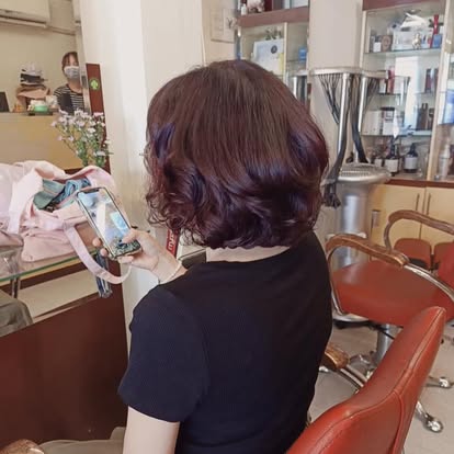 mẫu tóc